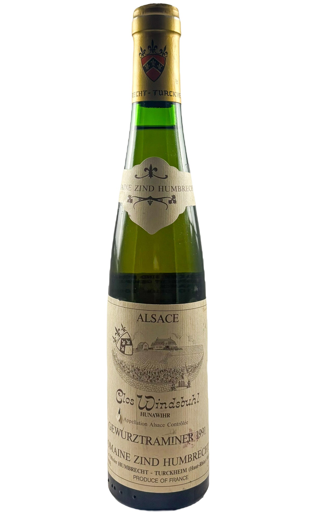 Bottle of Zind-Humbrecht, Gewurztraminer Clos Windsbuhl, 1991 (375ml) - White Wine - Flatiron Wines & Spirits - New York