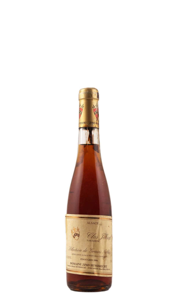 Bottle of Zind-Humbrecht, Pinot Gris Selection de Grains Nobles Clos Jebsal, 1994 (375ml) - Dessert Wine - Flatiron Wines & Spirits - New York