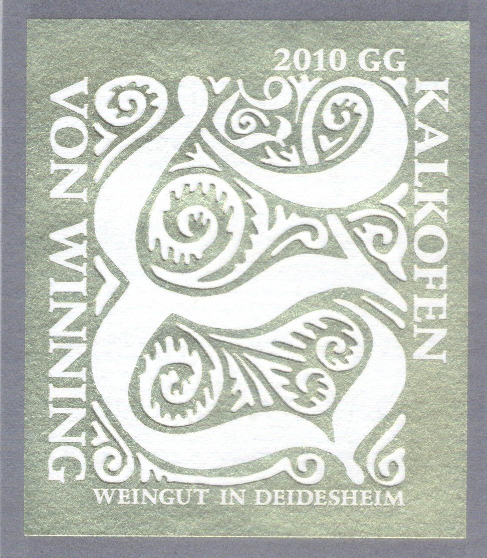 Bottle of von Winning, Kalkofen Riesling Grosses Gewachs, 2024 (Pre-Arrival, ETA Late Fall 2026) - White Wine - Flatiron Wines & Spirits - New York