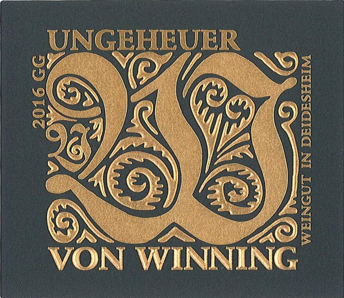 Bottle of von Winning, Ungeheuer Riesling Grosses Gewachs, 2024 (Pre-Arrival, ETA Late Fall 2026) - White Wine - Flatiron Wines & Spirits - New York
