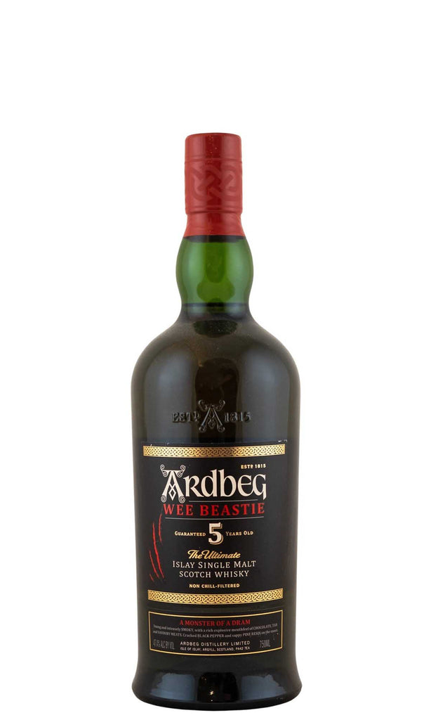 Bottle of Ardbeg, 5 Year Islay Single Malt Scotch 'Wee Beastie', NV - Spirit - Flatiron Wines & Spirits - New York