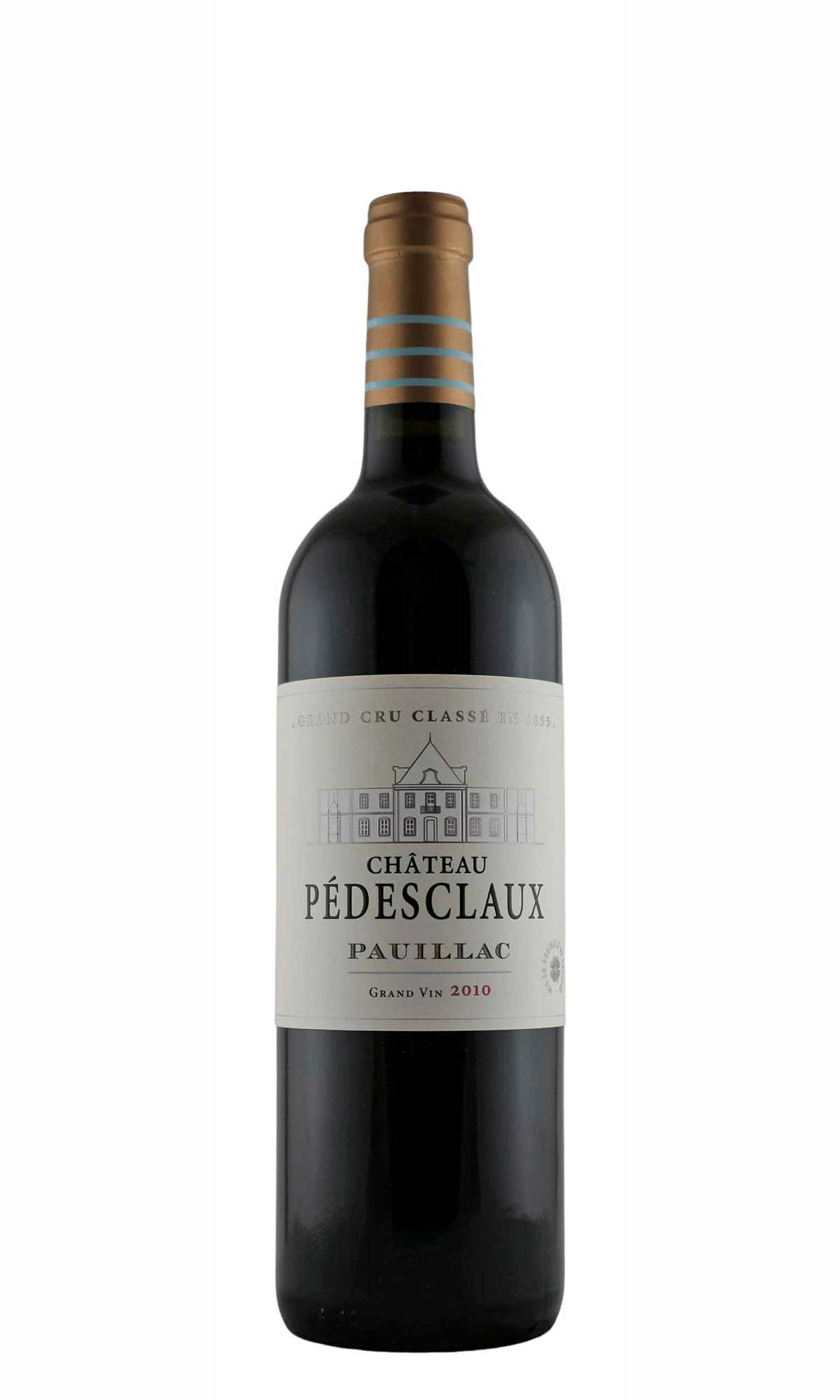 Bottle of Chateau Pedesclaux, Pauillac, 2010 - Red Wine - Flatiron Wines & Spirits - New York