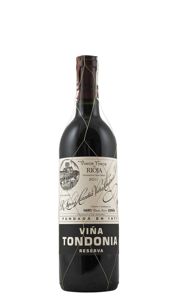 Bottle of Lopez de Heredia, Rioja Reserva 'Tondonia', 2011 - Flatiron Wines & Spirits - New York