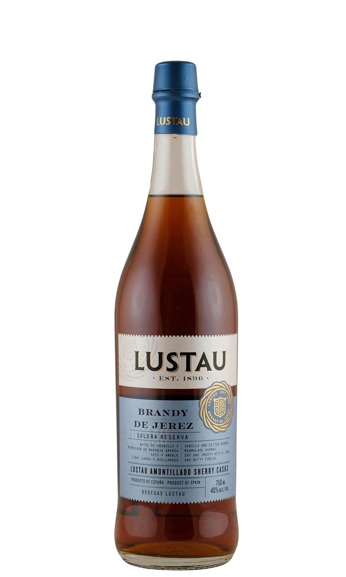 Bottle of Lustau, Brandy de Jerez Solera Reserva - Spirit - Flatiron Wines & Spirits - New York