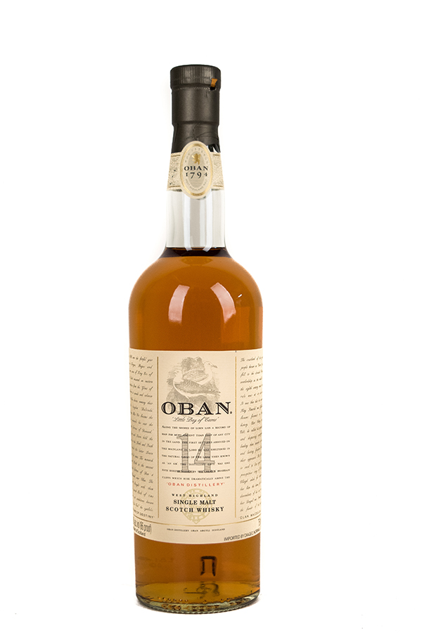 Bottle of Oban, Single Malt Scotch, 14 Year-Flatiron Wines & Spirits - New York