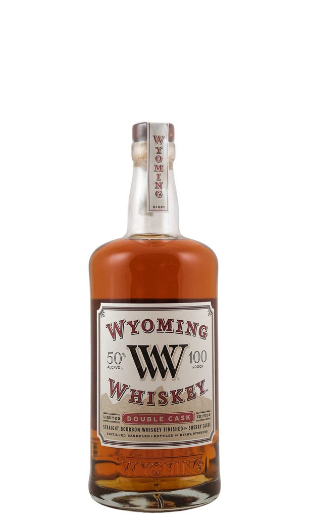 Bottle of Wyoming Whiskey, Double Cask Sherry Finish Straight Bourbon, NV - Spirit - Flatiron Wines & Spirits - New York