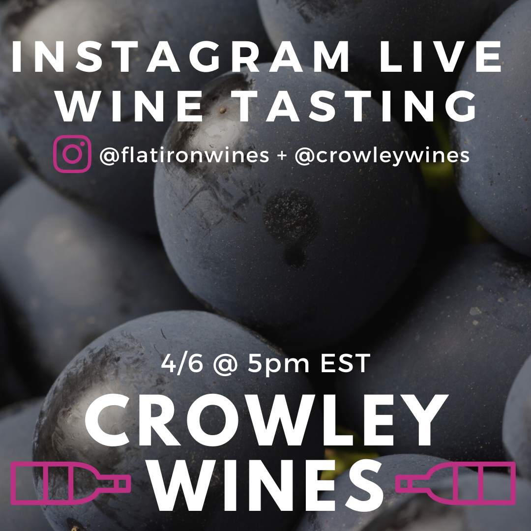 Virtual Tasting on Instagram Live!