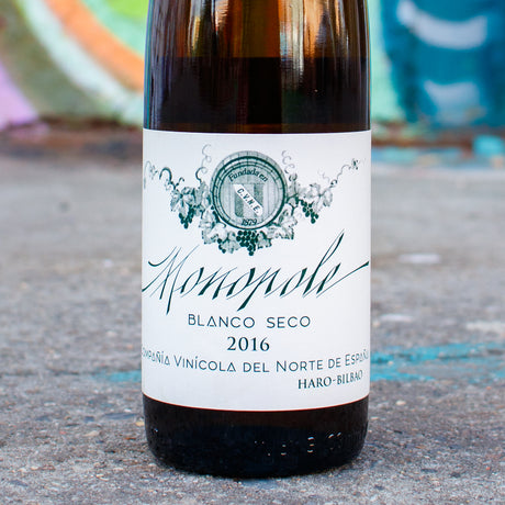 CVNE's Iconic White Rioja, the ancient “Monopole”