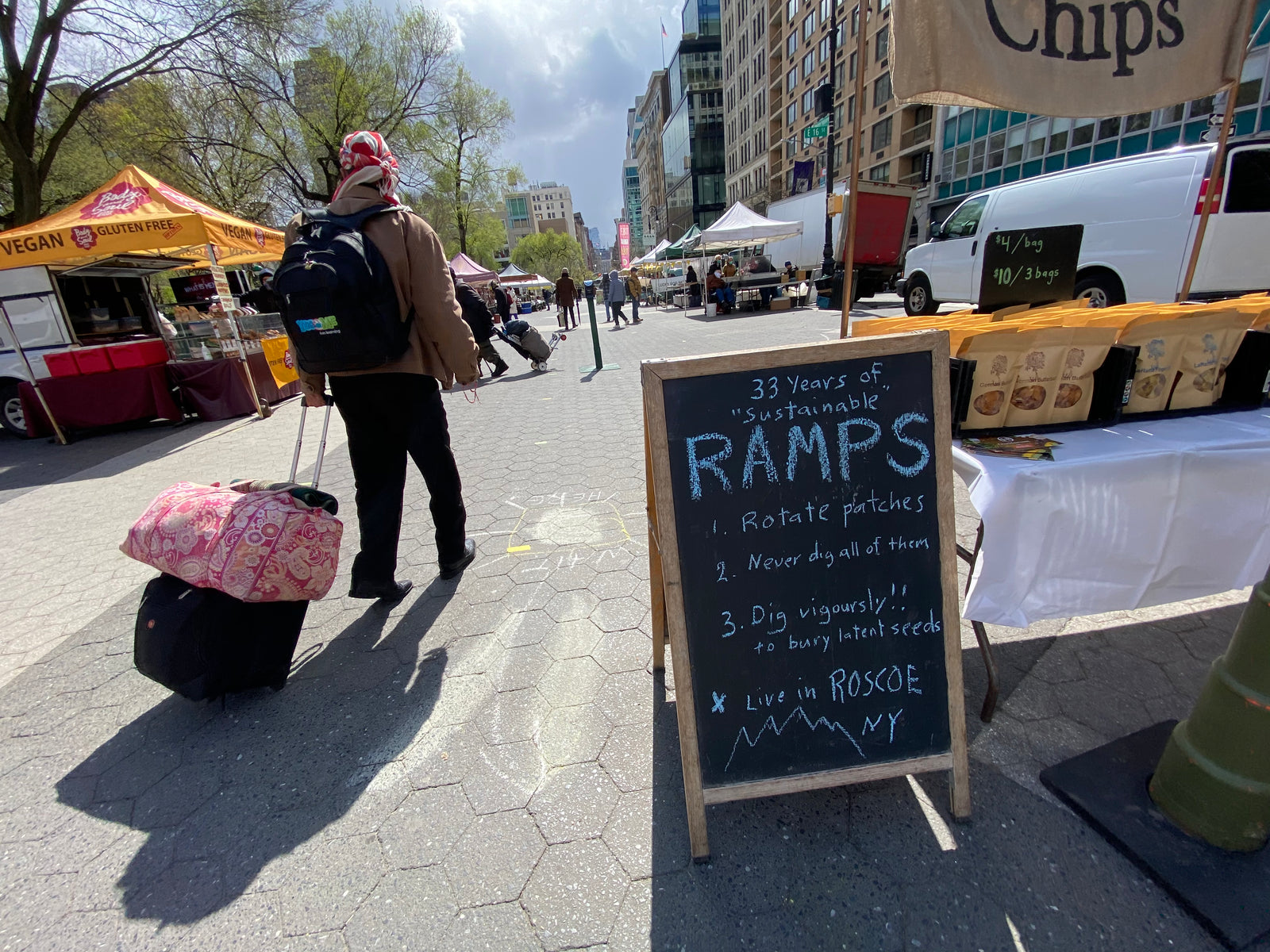 The Union Square Market Proves Spring is "Ramp"-ing Up!