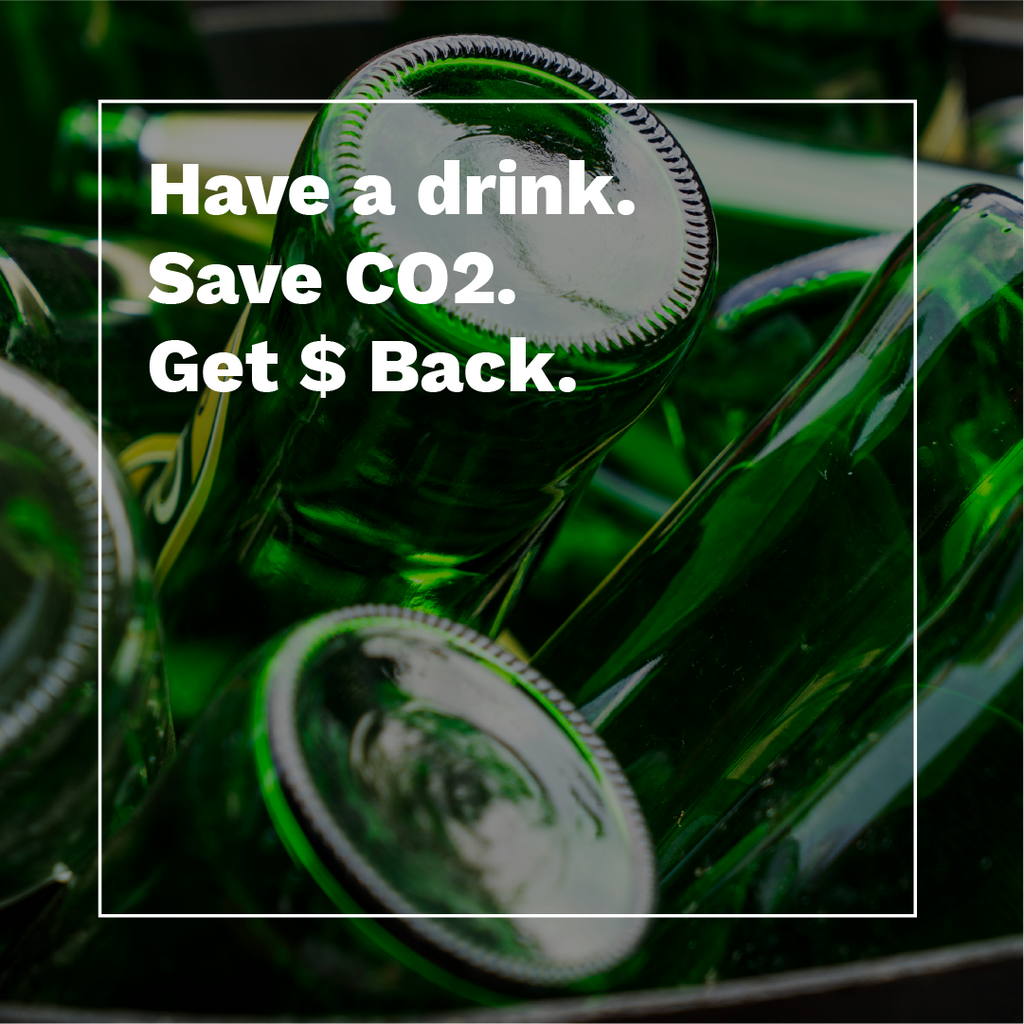 Reduce CO2, Drink Wine, and Get $2 Back by Returning Bottles!
