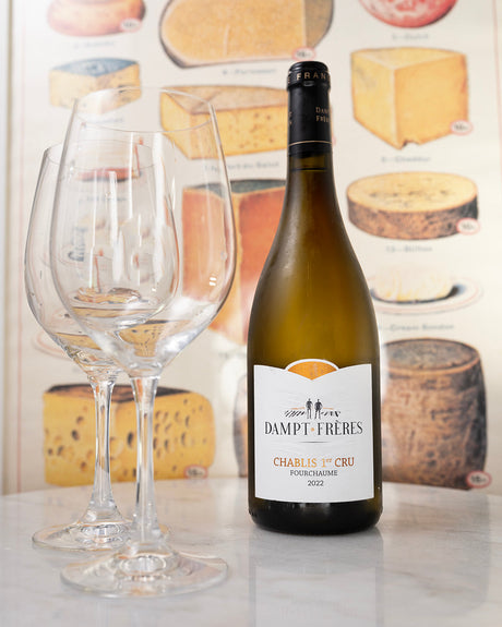 Stylized image of Domaine Dampt Frères, Chablis Fourchaume 1er, 2022
