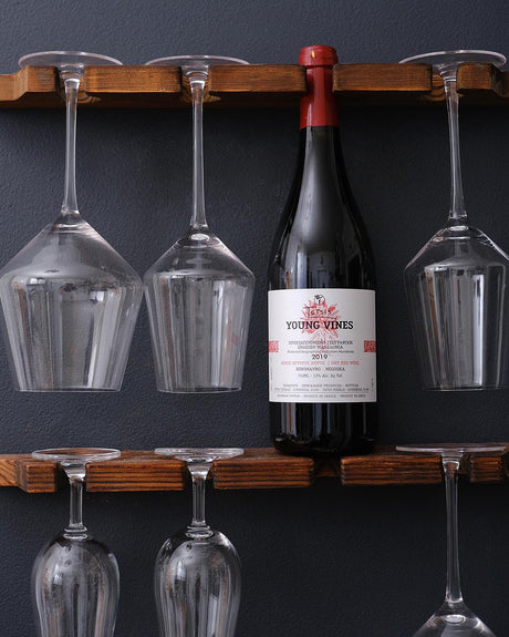 Stylized image of Domaine Tatsis Xinomavro bottle