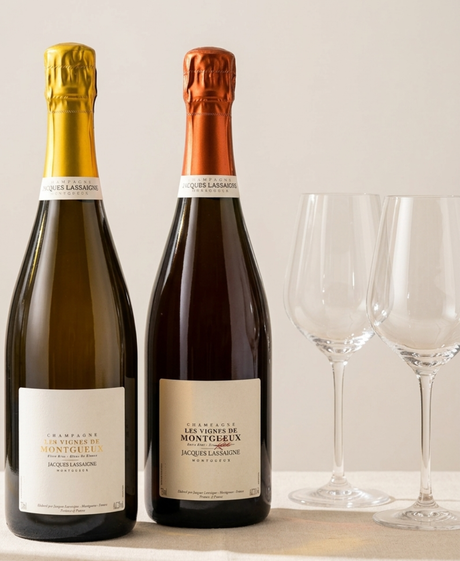 Lassaigne's Incredibly Mineral Blanc de Blancs & Rosé Champagne