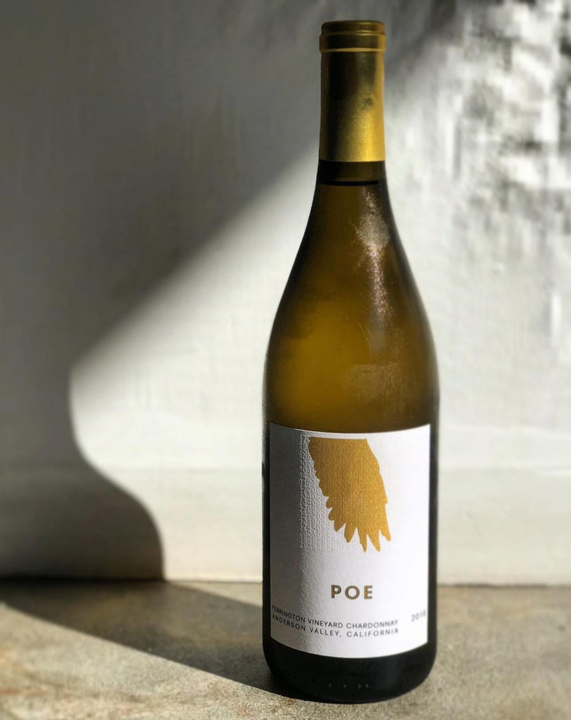 Poe's Mâcon-Styled Chardonnay — with Pacific Ocean Influence