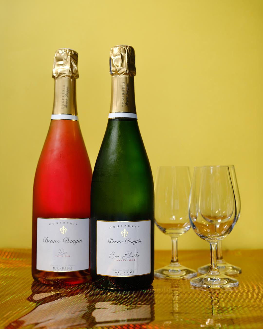 Captivating Crémant in Two Colors from Champagne-Adjacent Dangin