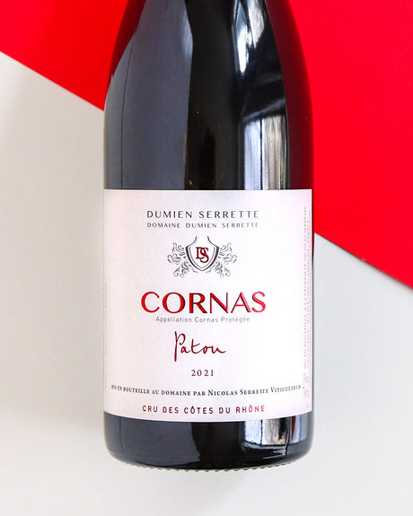 Stylized image of Dumien-Serrette, Cornas Vieilles Vignes "Patou", 2021