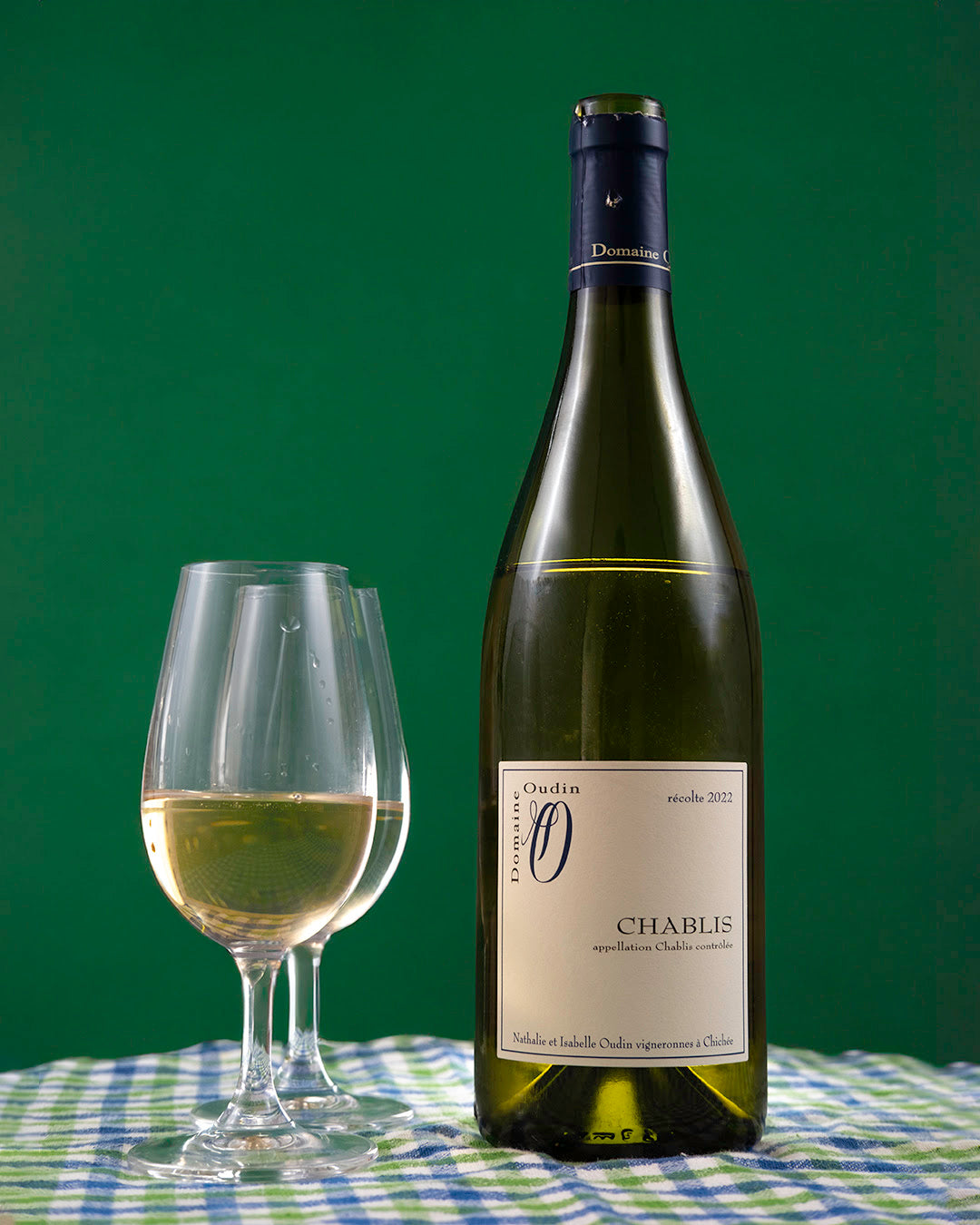 Stylized image of Domaine Oudin, Chablis, 2022