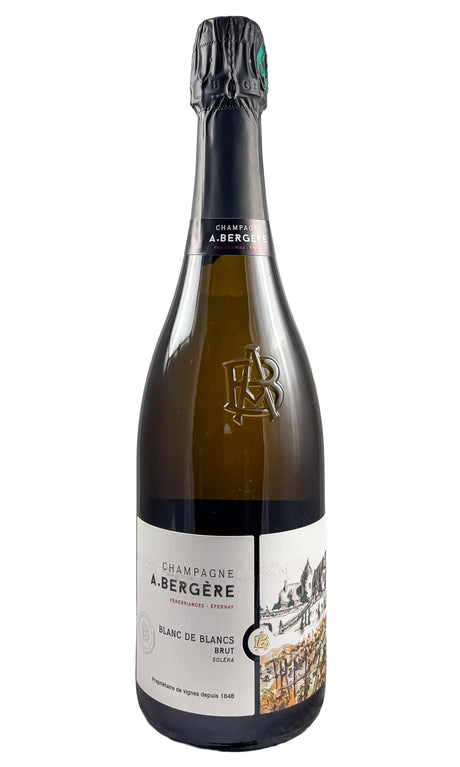 Bottle of A Bergere, Champagne Solera Blanc de Blancs Brut, NV - Sparkling Wine - Flatiron Wines & Spirits - New York