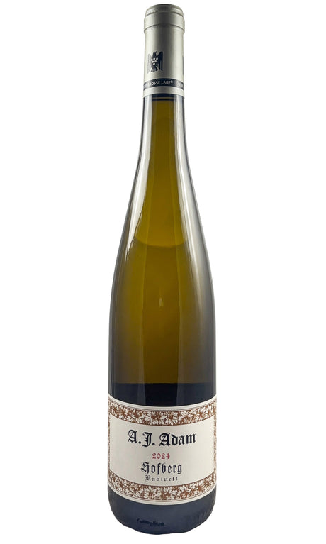 Bottle of A.J. Adam, Dhron Hofberg Riesling Kabinett, 2024 - White Wine - Flatiron Wines & Spirits - New York