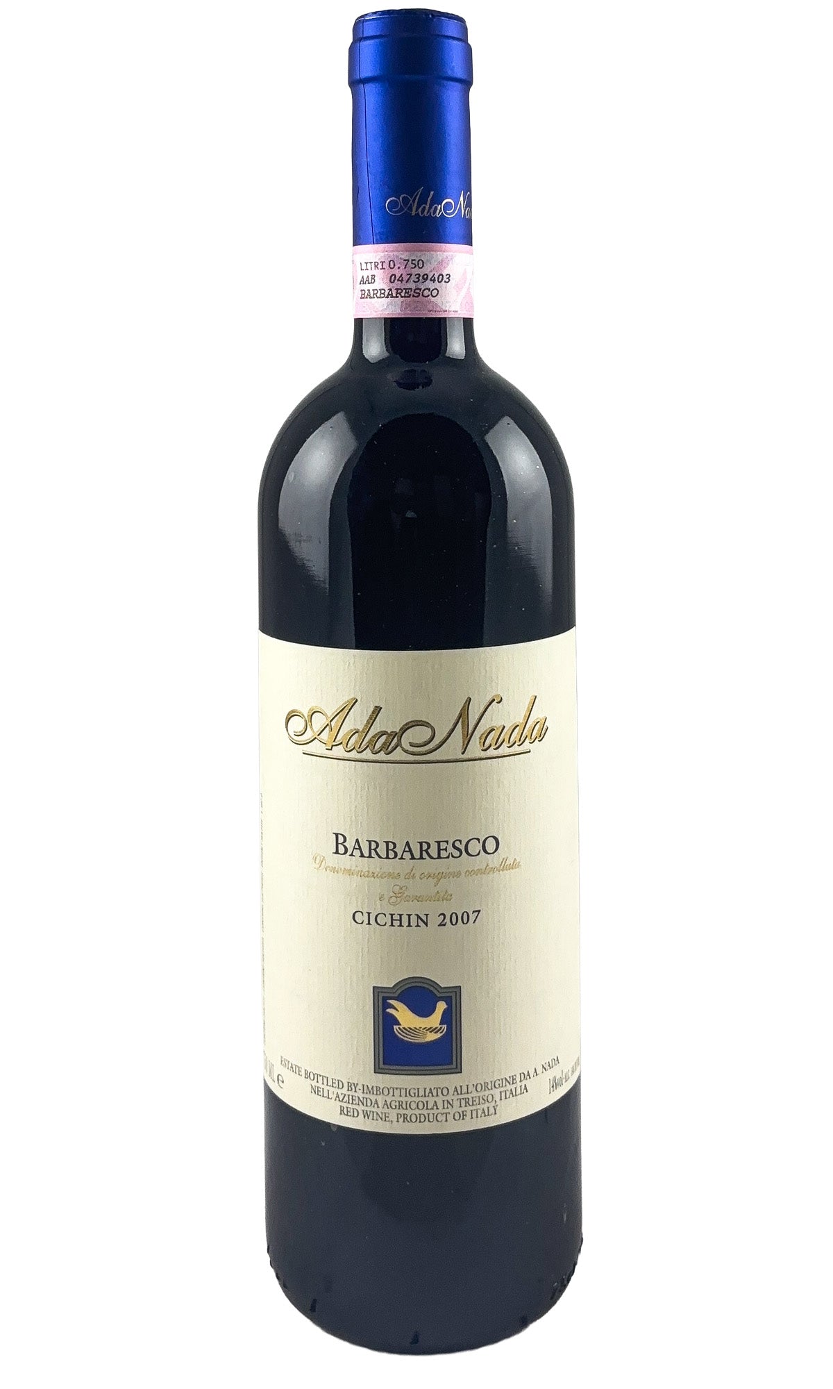 Bottle of Ada Nada, Barbaresco Vigneto Cichin, 2007 - Red Wine - Flatiron Wines & Spirits - New York