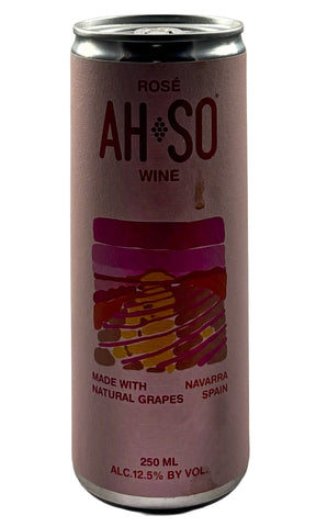 Bottle of Ah So, Navarra Rosado (Cans), NV (250ml) - Rosé Wine - Flatiron Wines & Spirits - New York