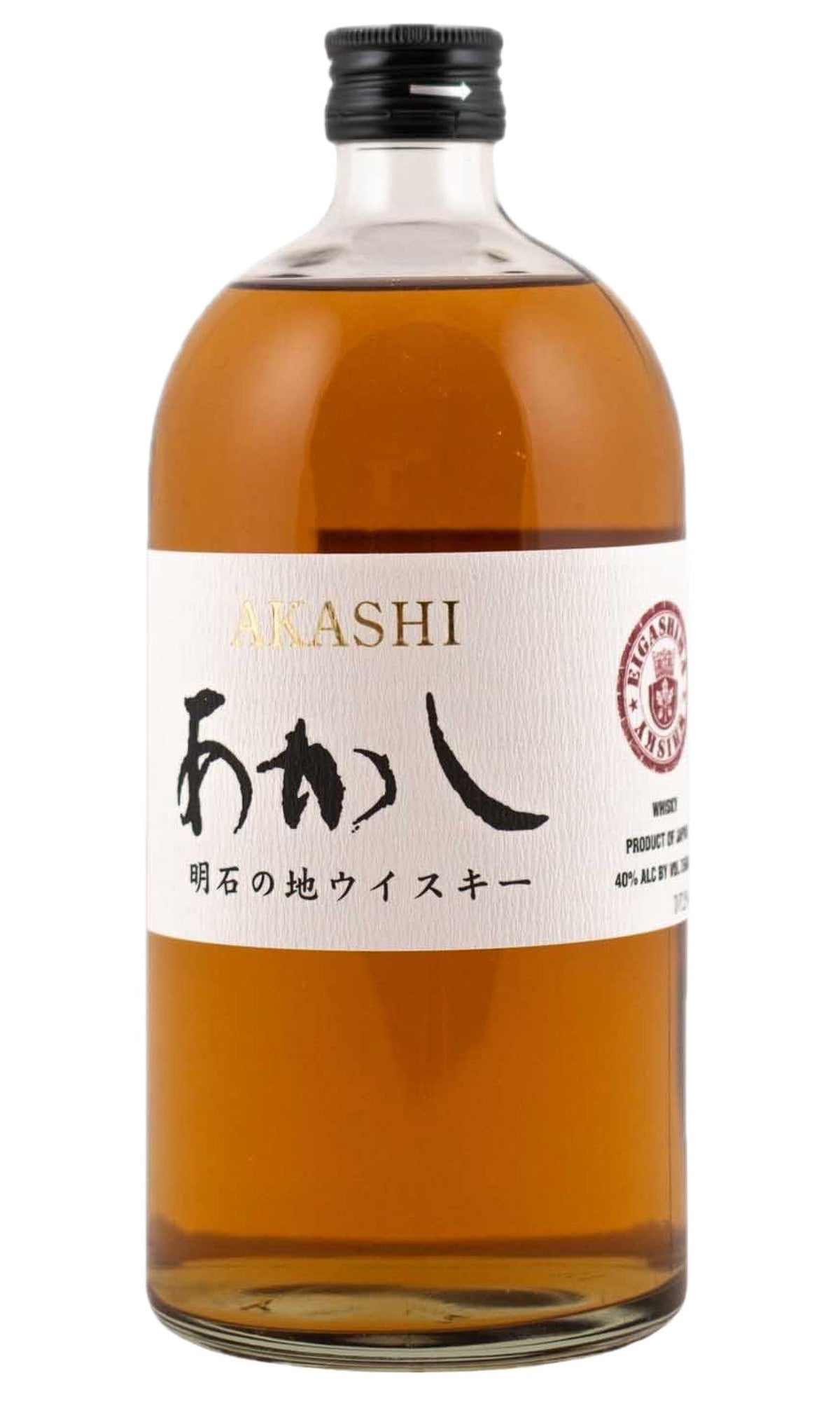 Bottle of Akashi, White Oak Blended Japanese Whisky - Spirit - Flatiron Wines & Spirits - New York