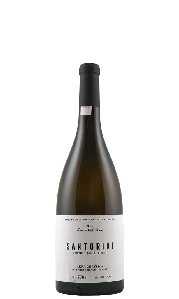 Bottle of Akra Chryssos, Santorini Dry White Wine, 2021 - White Wine - Flatiron Wines & Spirits - New York