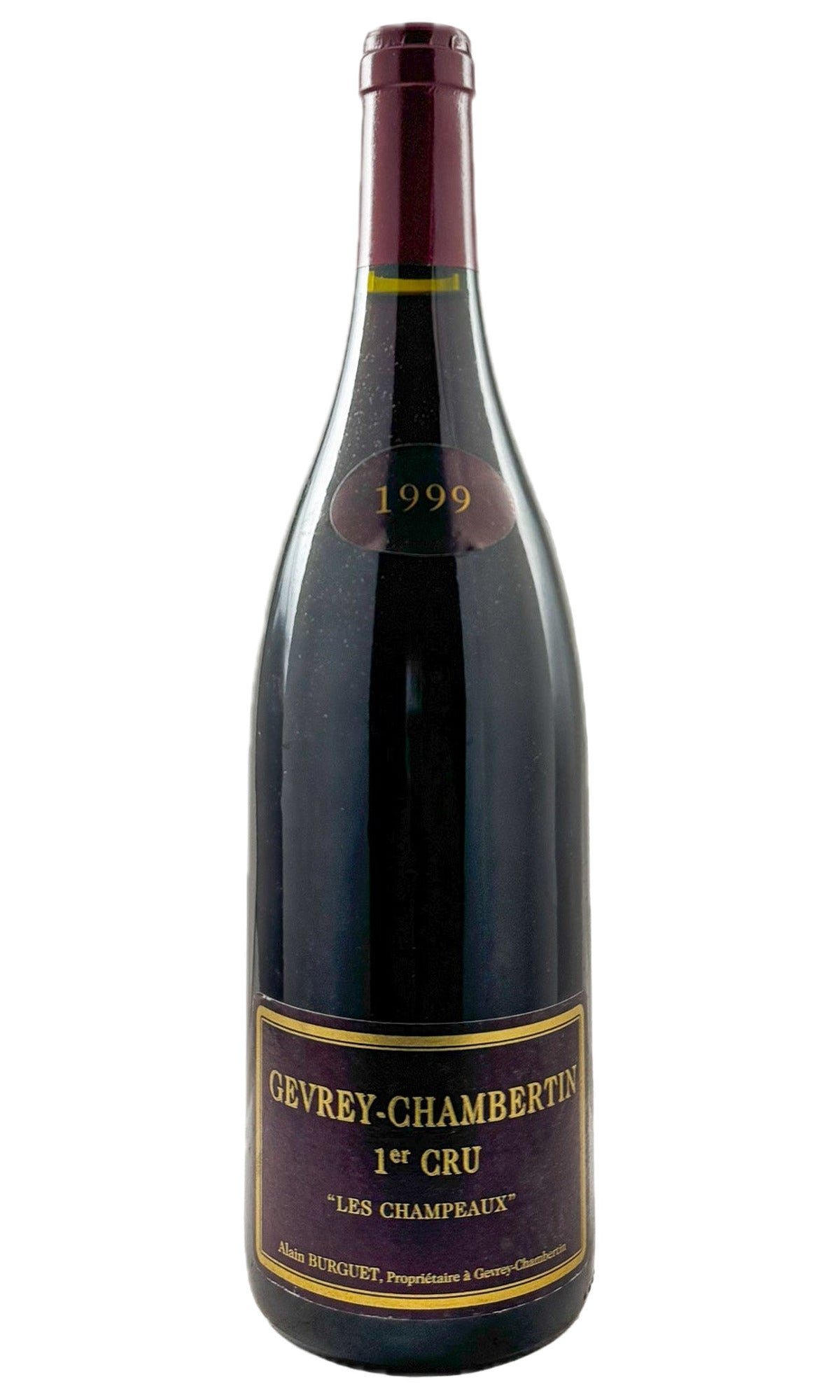 Bottle of Alain Burguet, Gevrey Chambertin 1er Cru Les Champeaux, 1999 - Red Wine - Flatiron Wines & Spirits - New York