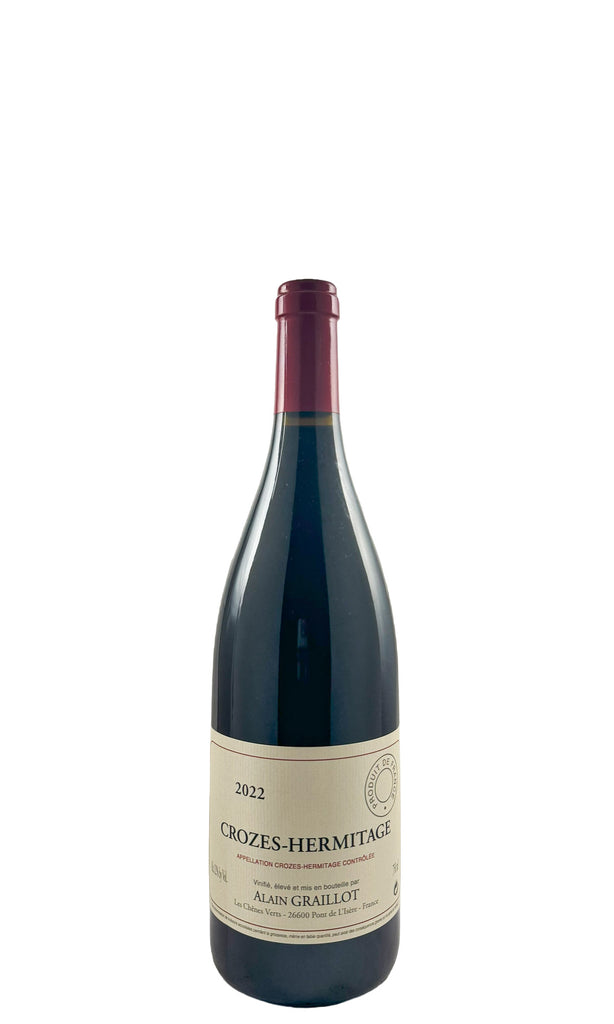Bottle of Alain Graillot, Crozes-Hermitage, 2022 - Red Wine - Flatiron Wines & Spirits - New York