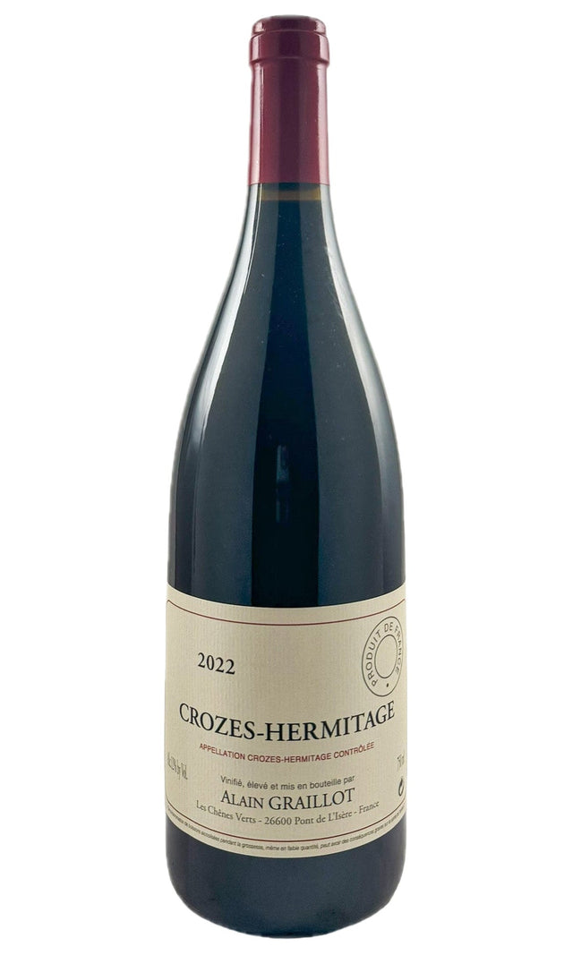 Bottle of Alain Graillot, Crozes-Hermitage, 2022 - Red Wine - Flatiron Wines & Spirits - New York