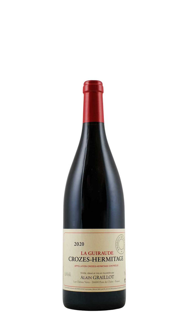 Bottle of Alain Graillot, Crozes-Hermitage "La Guiraude", 2020 - Red Wine - Flatiron Wines & Spirits - New York