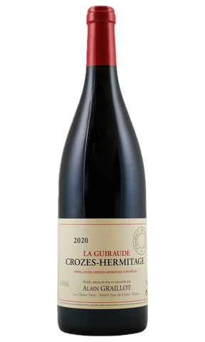 Bottle of Alain Graillot, Crozes-Hermitage "La Guiraude", 2020 - Red Wine - Flatiron Wines & Spirits - New York