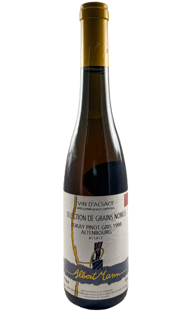 Bottle of Albert Mann, Pinot Gris Altenbourg Selection des Grains Nobles, 1998 (375mL) - Dessert Wine - Flatiron Wines & Spirits - New York