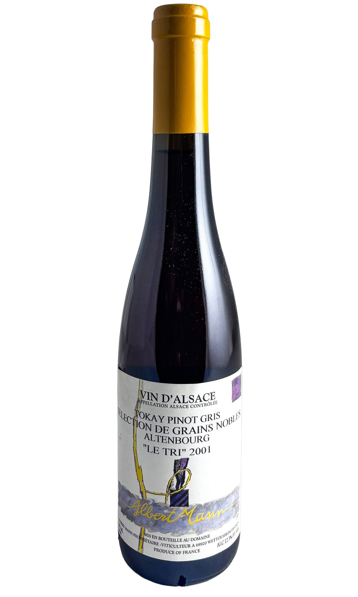 Bottle of Albert Mann, Pinot Gris SGN Le Tri, 2001 (375ml) - Dessert Wine - Flatiron Wines & Spirits - New York
