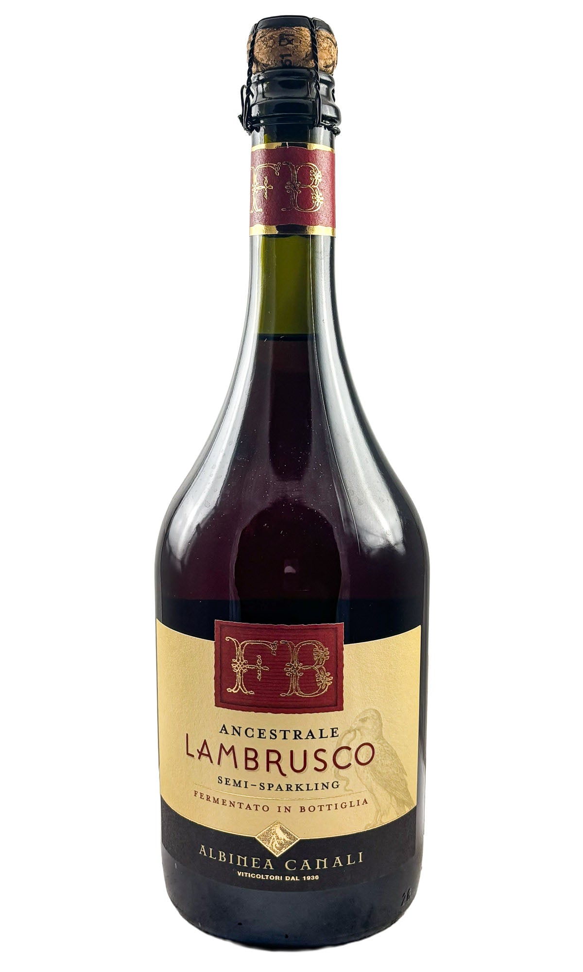 Bottle of Albinea Canali, Lambrusco Metodo Ancestrale, NV - Sparkling Wine - Flatiron Wines & Spirits - New York