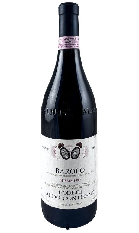 Bottle of Aldo Conterno, Barolo Bussia, 1999 - Red Wine - Flatiron Wines & Spirits - New York