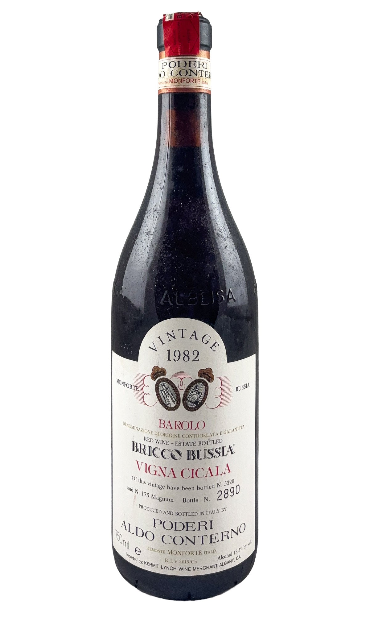 Bottle of Aldo Conterno, Barolo Bussia Cicala, 1982 - Red Wine - Flatiron Wines & Spirits - New York