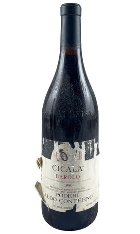 Bottle of Aldo Conterno, Barolo Bussia Cicala, 1996 - Red Wine - Flatiron Wines & Spirits - New York