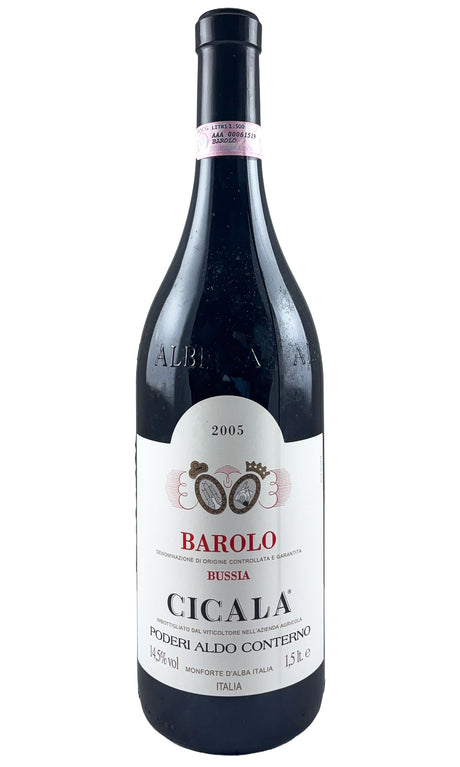 Bottle of Aldo Conterno, Barolo Bussia Cicala, 2005 (1.5L) - Red Wine - Flatiron Wines & Spirits - New York