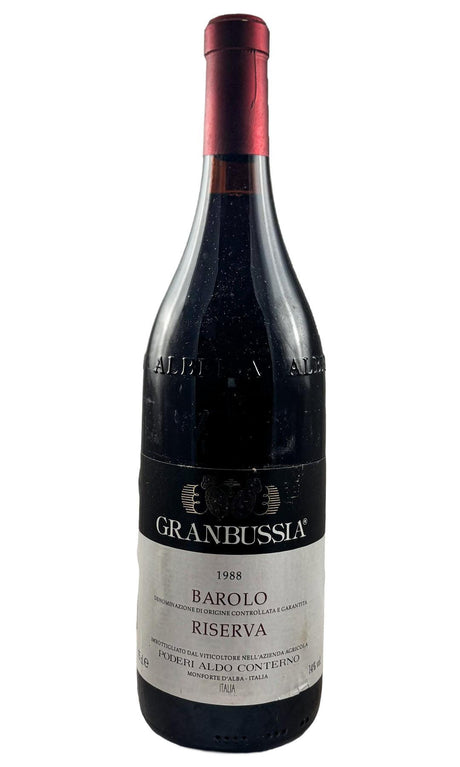 Bottle of Aldo Conterno, Barolo Bussia Riserva, 1988 - Red Wine - Flatiron Wines & Spirits - New York