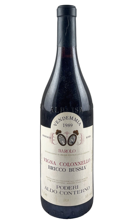 Bottle of Aldo Conterno, Barolo Colonnello, 1989 - Red Wine - Flatiron Wines & Spirits - New York