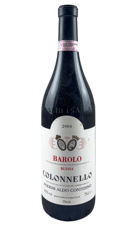 Bottle of Aldo Conterno, Barolo Colonnello, 2004 - Red Wine - Flatiron Wines & Spirits - New York