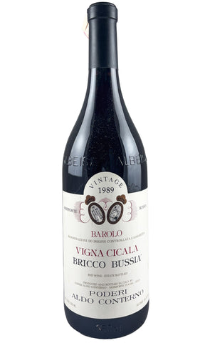 Bottle of Aldo Conterno, Barolo Vigna Cicala', 1989 (1.5L) - Red Wine - Flatiron Wines & Spirits - New York
