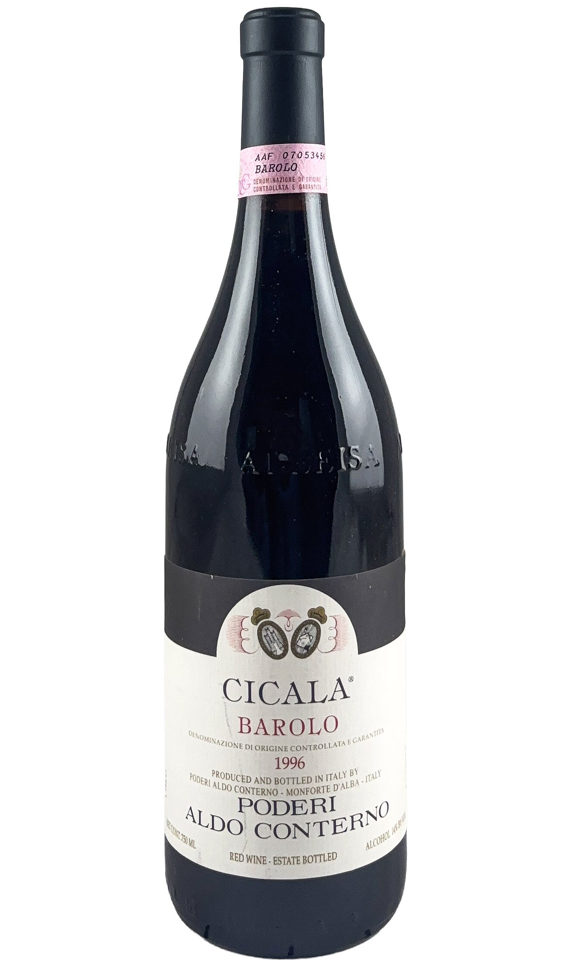 Bottle of Aldo Conterno, Barolo Vigna Cicala', 1996 - Red Wine - Flatiron Wines & Spirits - New York