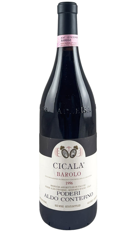 Bottle of Aldo Conterno, Barolo Vigna Cicala', 1996 - Red Wine - Flatiron Wines & Spirits - New York