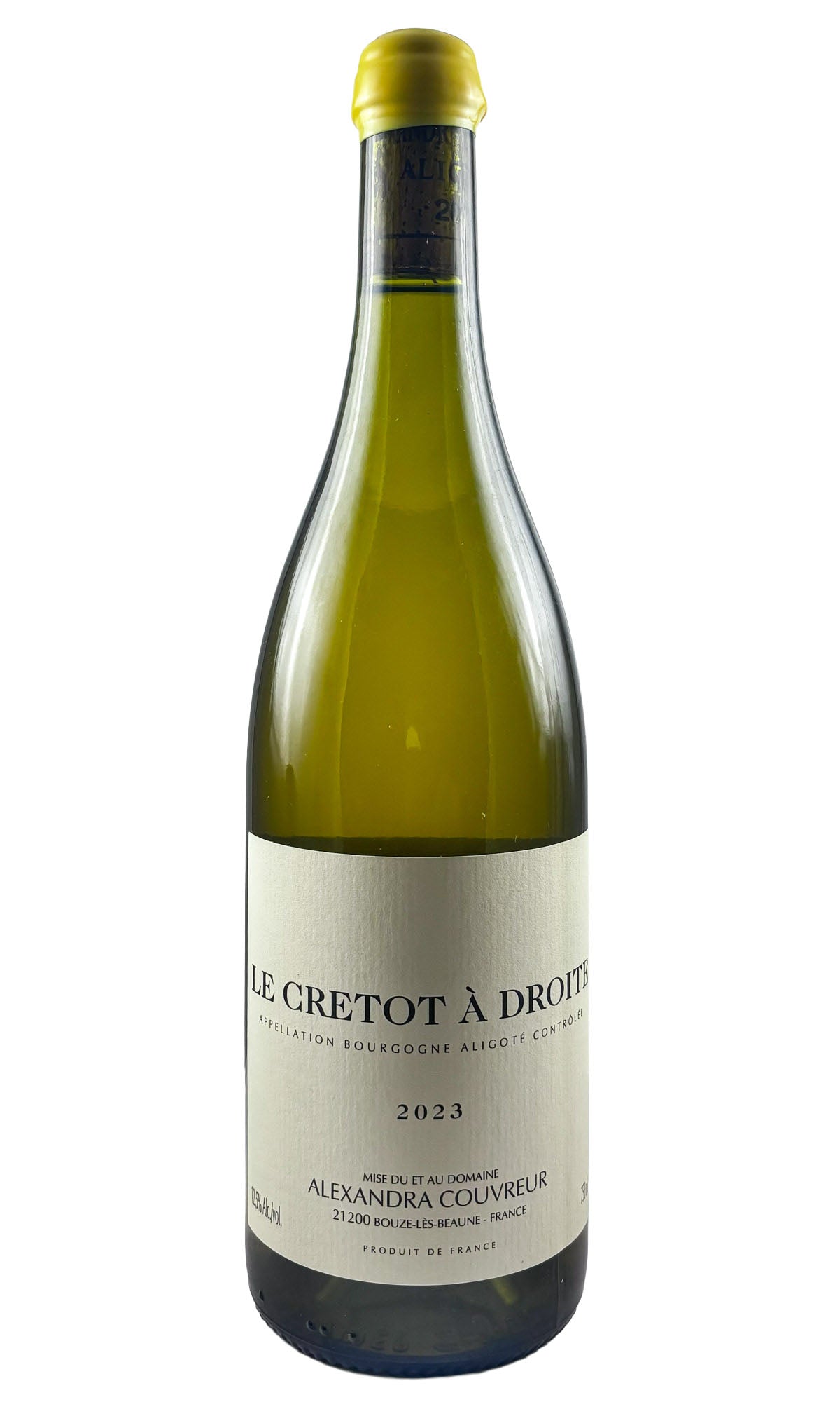 Bottle of Alexandra Couvreur, Bourgogne Aligote Cretot a Droite, 2023 [1btl max per customer] - White Wine - Flatiron Wines & Spirits - New York
