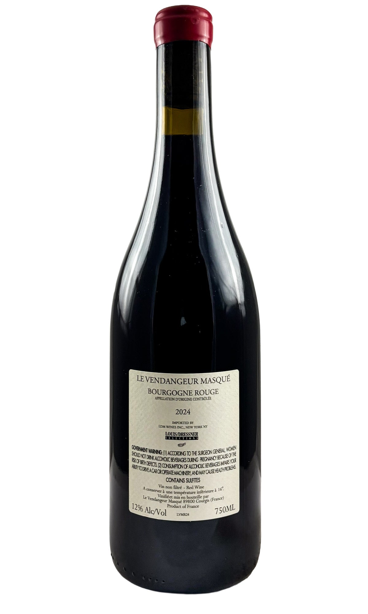 Bottle of Alice et Olivier de Moor, Vendangeur Masque Bourgogne Rouge, 2024 - Red Wine - Flatiron Wines & Spirits - New York