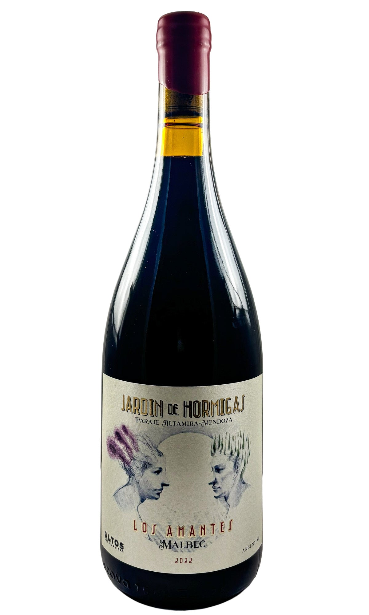 Bottle of Altos las Hormigas, Jardin de Hormigas Malbec "Los Amantes", 2022 - Red Wine - Flatiron Wines & Spirits - New York