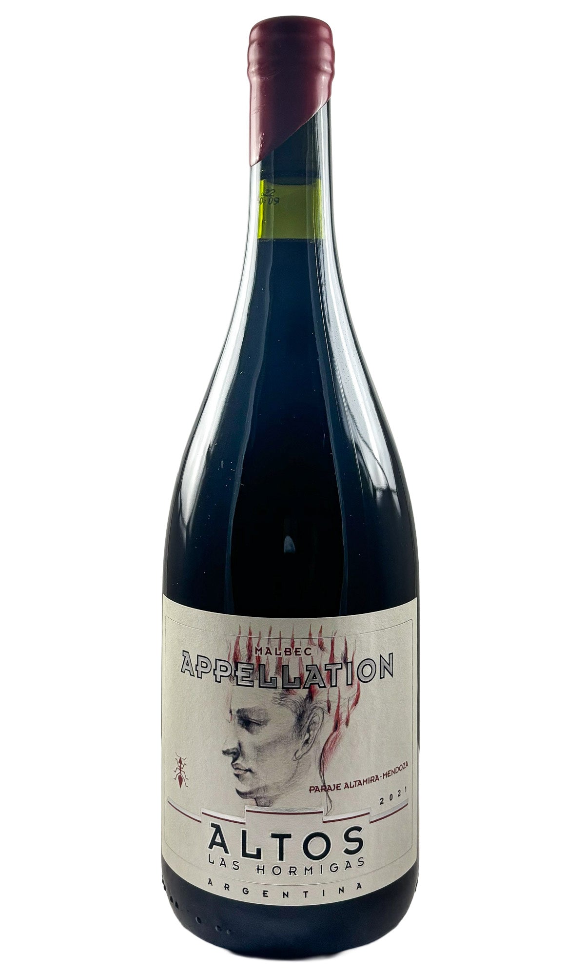 Bottle of Altos las Hormigas, Malbec 'Appellation Altamira', 2021 - Red Wine - Flatiron Wines & Spirits - New York