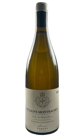 Bottle of Alvina Pernot, Puligny-Montrachet Clos des Noyers Brets, 2021 - White Wine - Flatiron Wines & Spirits - New York